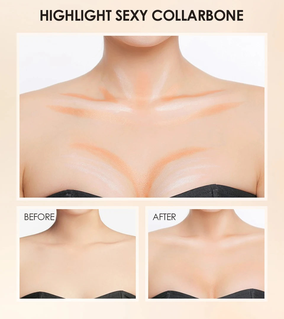 O.TWO.O Double Head Contour & Highlight Stick — Sculpt, Define & Brighten in One
