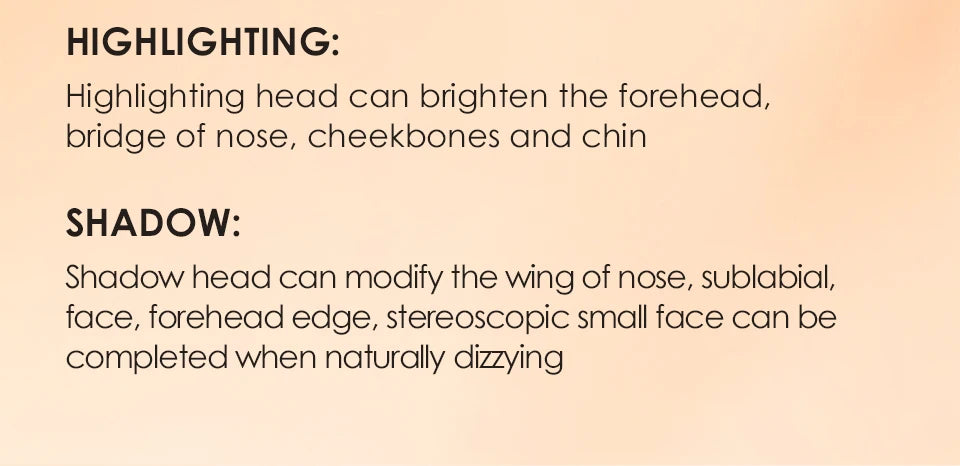 O.TWO.O Double Head Contour & Highlight Stick — Sculpt, Define & Brighten in One