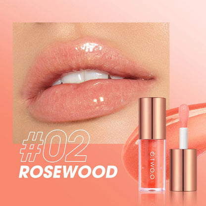 O.TWO.O Lip Oil Gloss — Moisturising, Non-Sticky & Plumping Lip Treatment