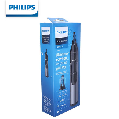 Philips Nose Hair Trimmer NT3650/16 — Painless, Washable & Precise Grooming for Men & Women