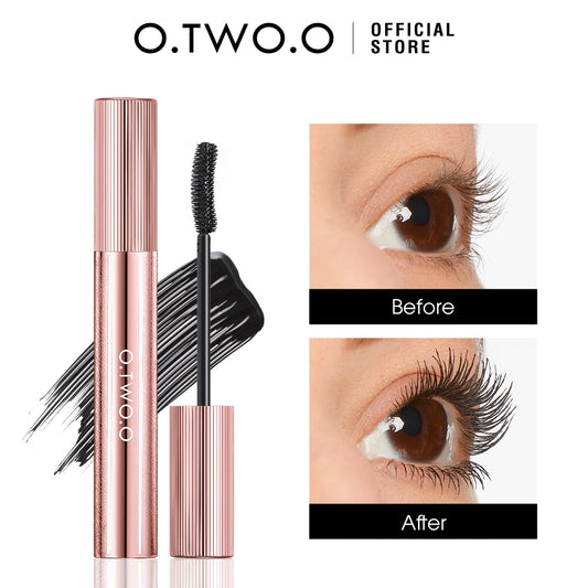 O.TWO.O 4D Mascara — Waterproof Volume & Length, Non-Smudging