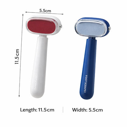Double-Sided Foot Rasp & Callus Remover — Professional Pedicure File for Smooth, Silky Feet