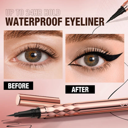 O.TWO.O Mascara & Eyeliner Set — Waterproof, Volumising & Long-Wearing Eye Makeup Duo