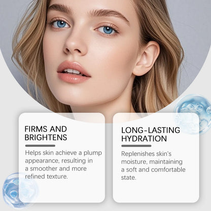Roll-On Peptide Firming Eye Serum Smooth Fine Lines Brightening Eyes Area Reduce Dark Circles Puffiness Anti-Wrinkle Eye Essence