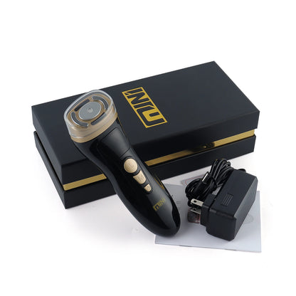 Mini HIFU Facial Lifting Device — RF, EMS & Ultrasonic Skin Tightening for Face, Chin, Neck & Eyes
