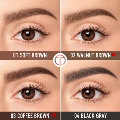 O.TWO.O Machete Eyebrow Pencil — Waterproof, High Pigment & Long-Lasting