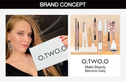 O.TWO.O Liquid Lipstick — 24H Waterproof Velvet Matte in 8 Named Shades