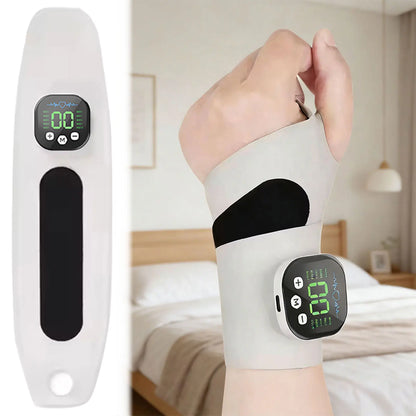 EMS Electric Wrist Massager — 10-Mode Cordless Pain Relief