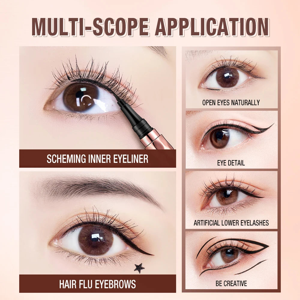 O.TWO.O Mascara & Eyeliner Set — Waterproof, Volumising & Long-Wearing Eye Makeup Duo