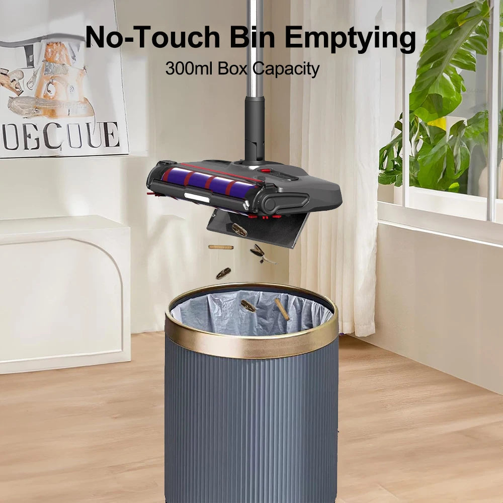 Electric Sweeper Carpet Cleaner Wireless Portable Cleaning Machine Handheld Floor Sweeper Household Rotating Electric Floor Mop