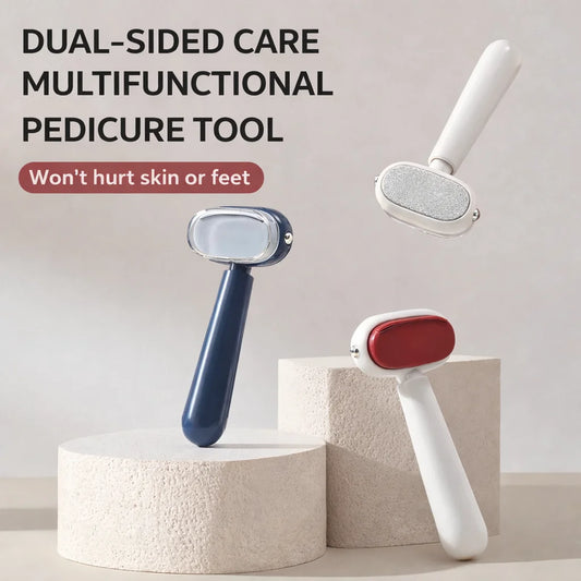 Double-Sided Foot Rasp & Callus Remover — Professional Pedicure File for Smooth, Silky Feet