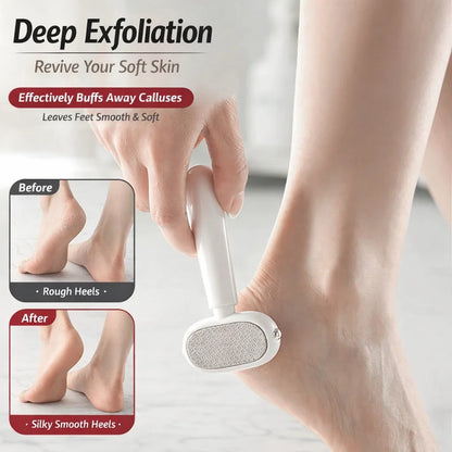 Double-Sided Foot Rasp & Callus Remover — Professional Pedicure File for Smooth, Silky Feet