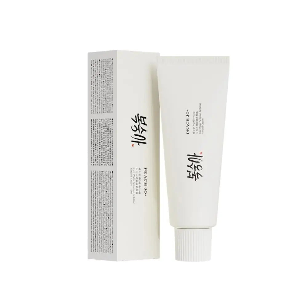 Korean Rice SPF50+ Sunscreen — Waterproof, Lightweight Concealer & Moisturiser for Face & Body