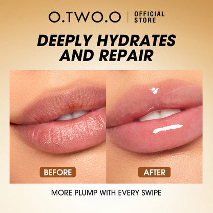 O.TWO.O Lip Oil Gloss — Moisturising, Non-Sticky & Plumping Lip Treatment