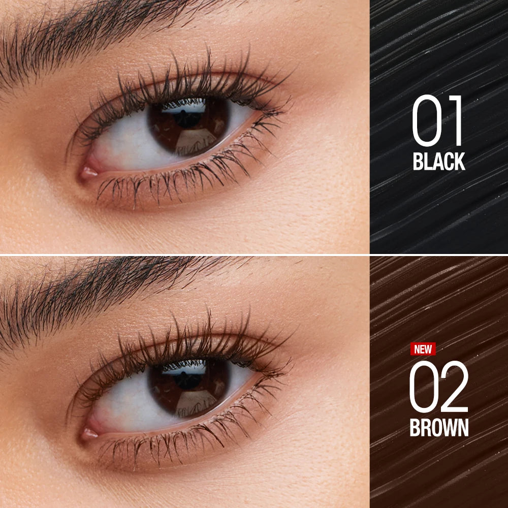 O.TWO.O 4D Mascara — Waterproof Volume & Length, Non-Smudging