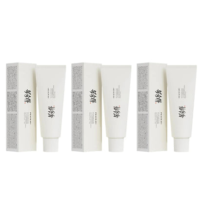 Korean Rice SPF50+ Sunscreen — Waterproof, Lightweight Concealer & Moisturiser for Face & Body