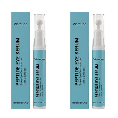 Roll-On Peptide Firming Eye Serum Smooth Fine Lines Brightening Eyes Area Reduce Dark Circles Puffiness Anti-Wrinkle Eye Essence