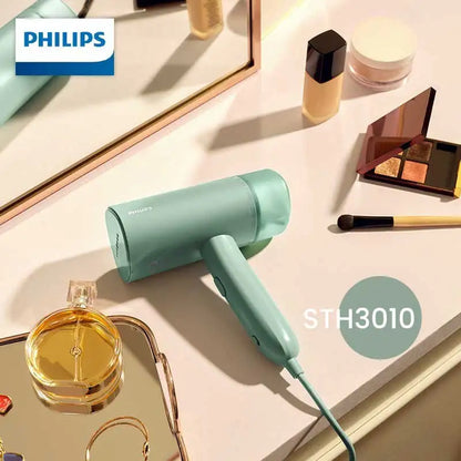 Philips Handheld Garment Steamer — Foldable, Fast-Heat & Sanitising Steam