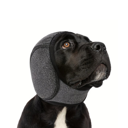 Dog Calming Hoodie Wraparound Design Dogs No Shake Ear Wraps Soft Comfortable Earmuffs for Hematoma Care Bathing Drying Swimming
