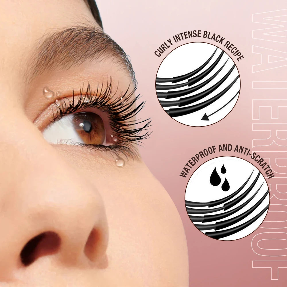 O.TWO.O Mascara & Eyeliner Set — Waterproof, Volumising & Long-Wearing Eye Makeup Duo