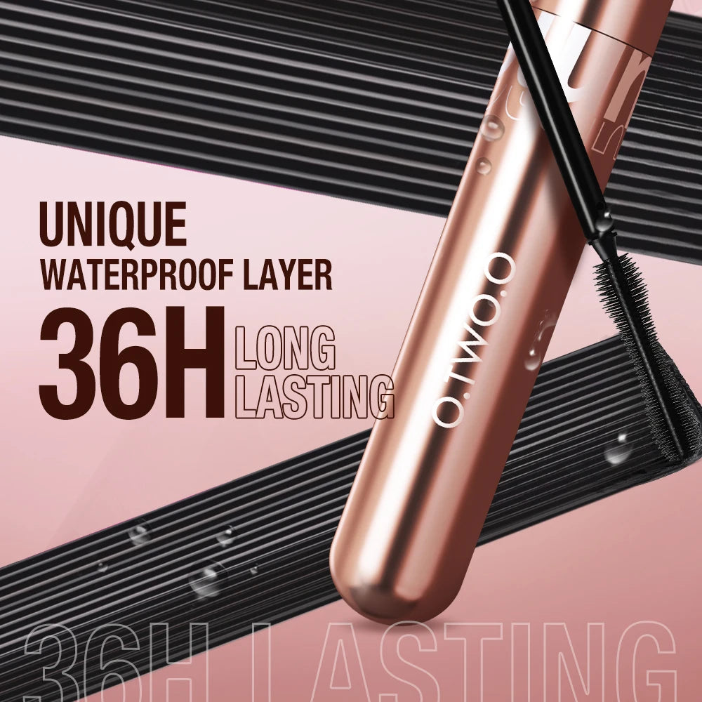 O.TWO.O Mascara & Eyeliner Set — Waterproof, Volumising & Long-Wearing Eye Makeup Duo