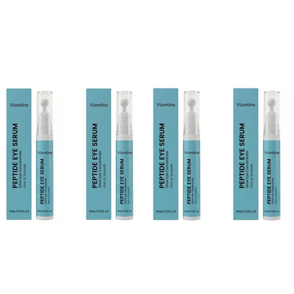 Roll-On Peptide Firming Eye Serum Smooth Fine Lines Brightening Eyes Area Reduce Dark Circles Puffiness Anti-Wrinkle Eye Essence