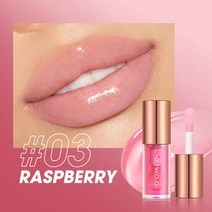 O.TWO.O Lip Oil Gloss — Moisturising, Non-Sticky & Plumping Lip Treatment