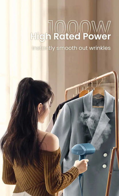 Philips Handheld Garment Steamer — Foldable, Fast-Heat & Sanitising Steam