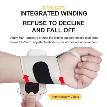 EMS Electric Wrist Massager — 10-Mode Cordless Pain Relief