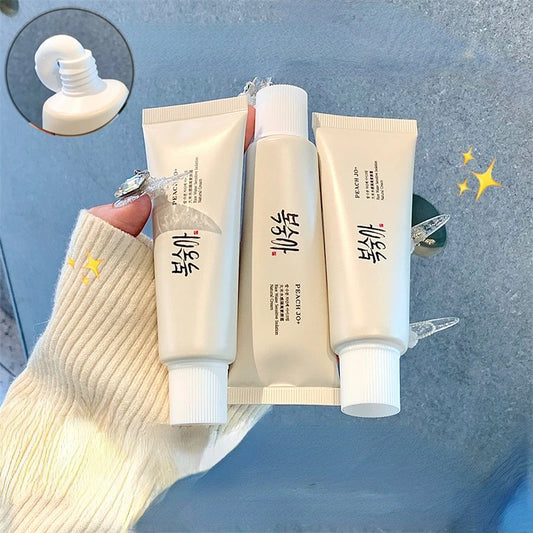 Korean Rice SPF50+ Sunscreen — Waterproof, Lightweight Concealer & Moisturiser for Face & Body