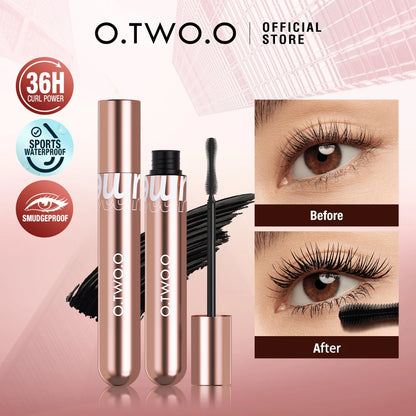 O.TWO.O Mascara & Eyeliner Set — Waterproof, Volumising & Long-Wearing Eye Makeup Duo
