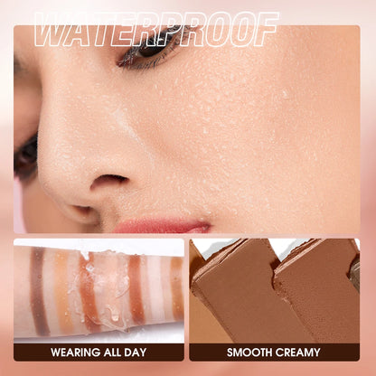 O.TWO.O Double Head Contour & Highlight Stick — Sculpt, Define & Brighten in One