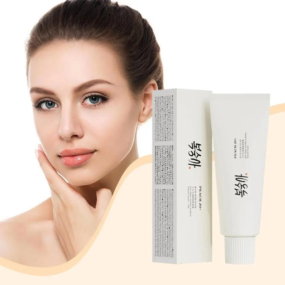 Korean Rice SPF50+ Sunscreen — Waterproof, Lightweight Concealer & Moisturiser for Face & Body